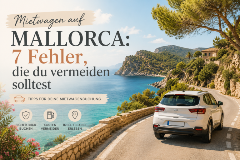 Mietwagen auf Mallorca: 7 teure Fehler, die du unbedingt vermeiden solltest