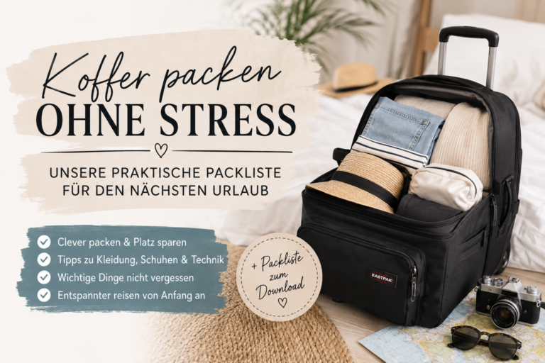 Koffer packen ohne Stress: Unsere ultimative Packliste für den nächsten Urlaub!